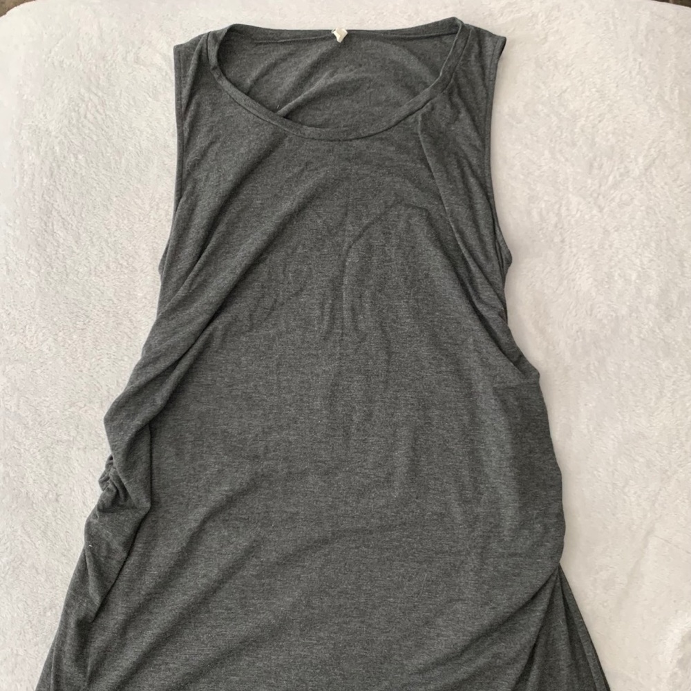 Long Tank top maternity dress